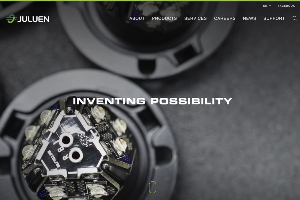 Website and mobile app development example